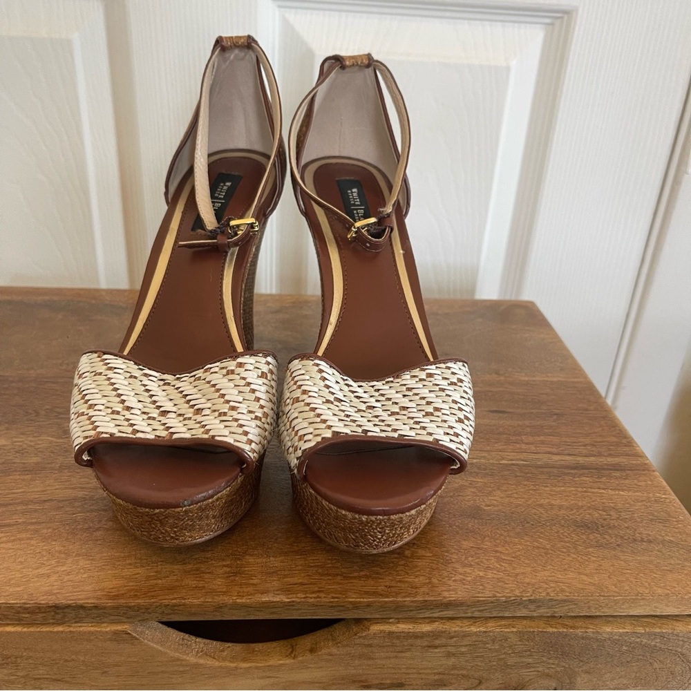 White House Black Market 4 inch wedges